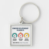 Kingdom Readiness Dashboard Christelijke Sleutelha Sleutelhanger (Voorkant)