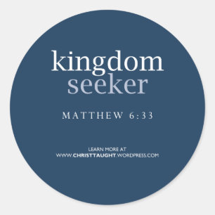 Kingdom Seeker Sticker