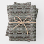 Kingdom Tree Bark Patterned Inpakpapier Vel (In situ)