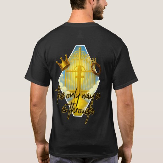 Kingdom Vibes - Wil je binnen? Ga door. T-shirt (Achterkant)