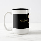 #KINGDOMPRENEUR - IN ZIJN AFBEELDING TM Black Tweekleurige Koffiemok (Links)
