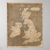 Kingdoms Map door Arrowsmith Poster (Voorkant)