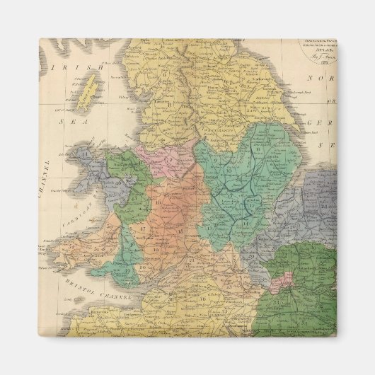 Kingdoms van de Angelsaksen Magneet (Voorkant)