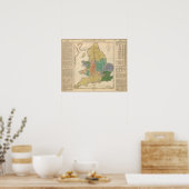 Kingdoms van de Angelsaksen Poster (Keuken)