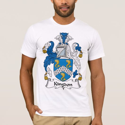 Kingdon Family Crest T-shirt (Voorkant)