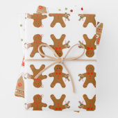 Kingerbrood-assortiment — Platte vellen papier (In situ)