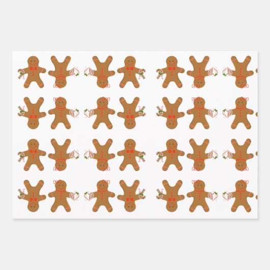 Kingerbrood-assortiment — Platte vellen papier (Voorkant)