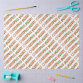 Kingerbrood, kerstcadeaupapier tissuepapier (Craft)