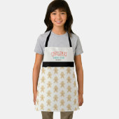 Kingerbrood Man Pattern-kerstbankteam Schort (Insitu)