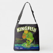 Kingfish aspergetiket van 1930 crossbody tas (Achterkant)