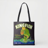 Kingfish aspergetiket van 1930 tote bag (Voorkant)