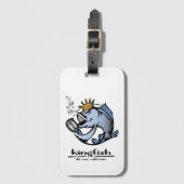 Kingfish bagagelabel (Voorkant (verticaal))