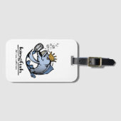 Kingfish bagagelabel (Voorkant (horizontaal))