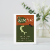 Kingfish Briefkaart (Staand voorkant)