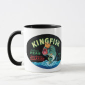  kingfish erwtenlabel - Mok (Links)