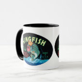  kingfish erwtenlabel - Mok (Voorkant links)