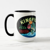 kingfish erwtenlabel - Mok (Links)
