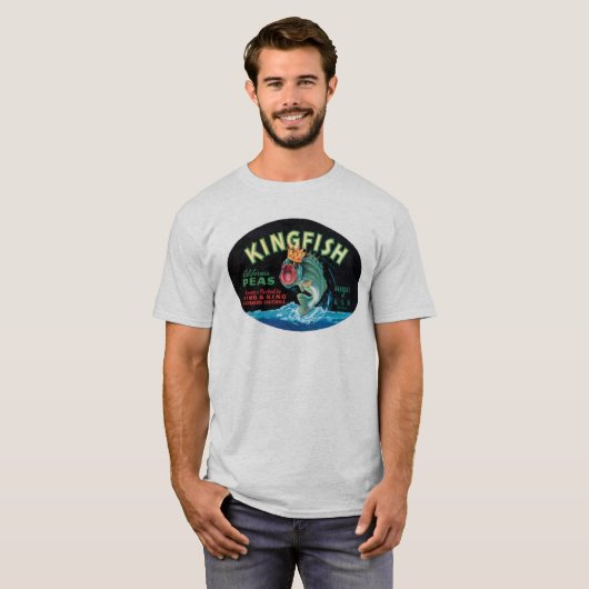  Kingfish Peas Crate Label T-shirt (Voorkant volledig)