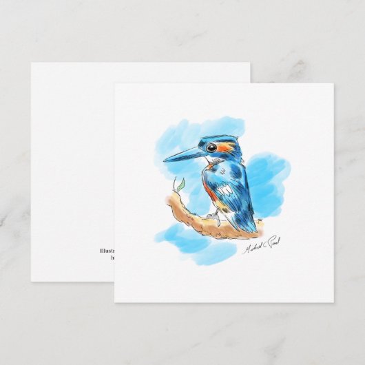 Kingfisher (Voorkant / Achterkant)