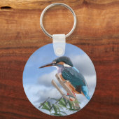 Kingfisher and Willow  Sleutelhanger (Achterkant)