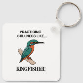 Kingfisher beoefent stilte als Kingfisher Sleutelhanger (Achterkant)
