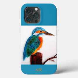 Kingfisher Bird Art gepersonaliseerd Case-Mate iPhone Case