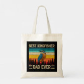 Kingfisher Bird  Best Kingfisher Dad Ever F Tote Bag (Achterkant)
