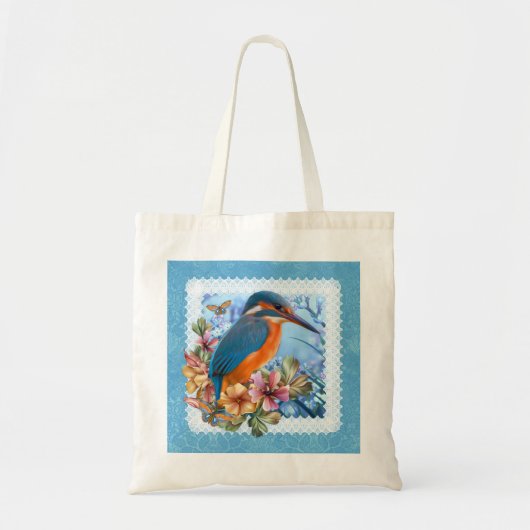 Kingfisher Bird Budget Tas (Voorkant)