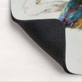 Kingfisher Bird (door John Ruskin) Muismat (Hoek)