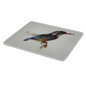 Kingfisher Bird (door John Ruskin) Snijplank (Hoek)