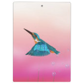 kingfisher Bird Klembord (Achterkant)