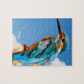 Kingfisher Bird Legpuzzel (Horizontaal)