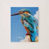 Kingfisher Bird Legpuzzel (Verticaal)