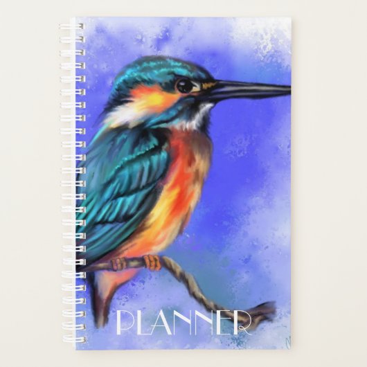 Kingfisher Bird Planner (Voorkant)