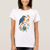 Kingfisher bird  Porcelaine T-shirt (Voorkant)