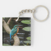 Kingfisher Bird Sleutelhanger (Achterkant)
