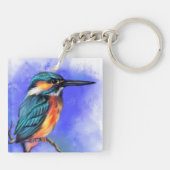 Kingfisher Bird Sleutelhanger (Achterkant)