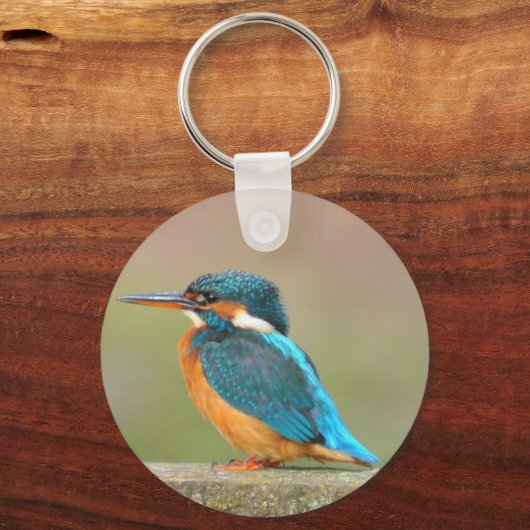 Kingfisher Bird Sleutelhanger (Voorkant)
