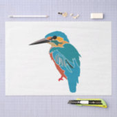 Kingfisher Bird Tissuepapier (Craft)