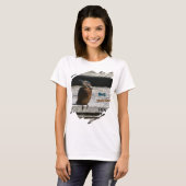 Kingfisher Bird Watching Fan T-shirt (Voorkant volledig)