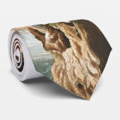 Kingfisher Birds Audubon Wildlife Stropdas (Opgerold)