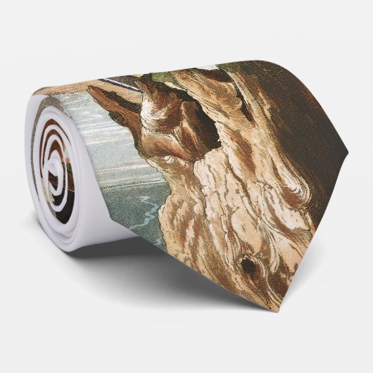 Kingfisher Birds Audubon Wildlife Stropdas (Opgerold)