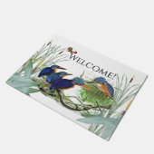 Kingfisher Birds Hummingbird Animal Welkome Mat (Schuin)
