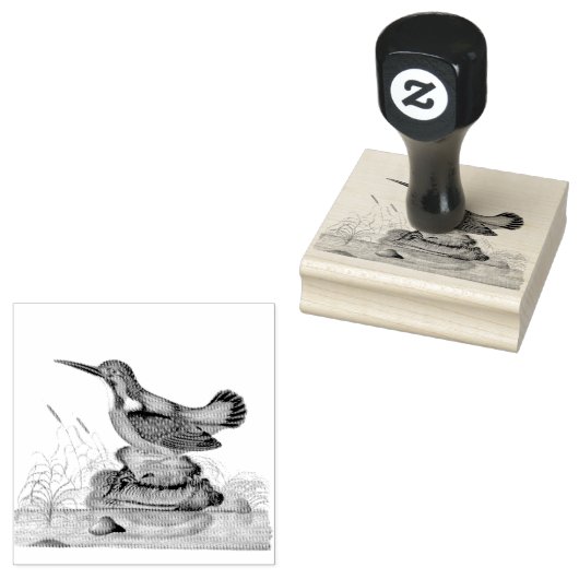 Kingfisher Birds Scrapbooking Rubberstempel (Gestempeld)