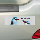 Kingfisher Birds Zuid-Afrika Bumpersticker (Op auto)