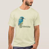 Kingfisher Birdwatcher t-shirt (Voorkant)