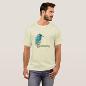 Kingfisher Birdwatcher t-shirt (Voorkant volledig)