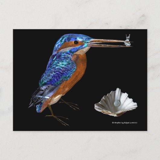 KINGFISHER BRIEFKAART (Voorkant)