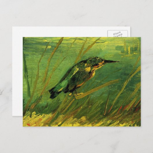 Kingfisher by Vincent van Gogh Briefkaart (Voorkant / Achterkant)
