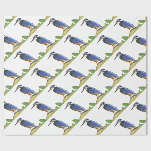Kingfisher Cadeaupapier (Vlak)